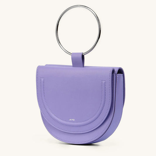 BOXED JW PEI Double Moon Crossbody Bag - VIOLET