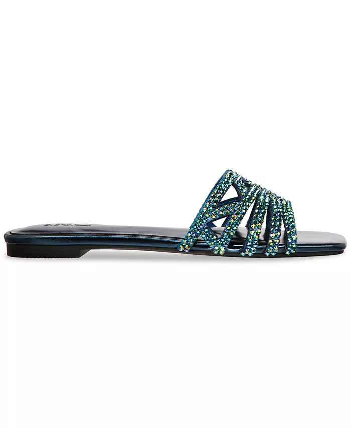 INC Tianah Embellished Flat Slippers