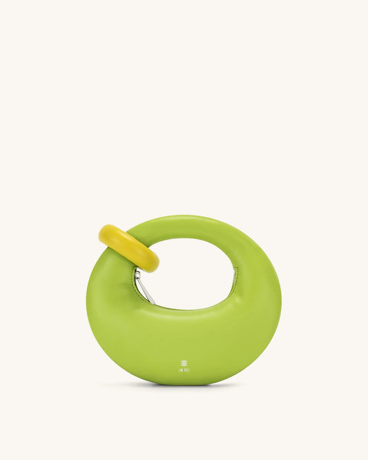 BOXED JW PEI Mini Abacus Top handle Bag-Acid Green