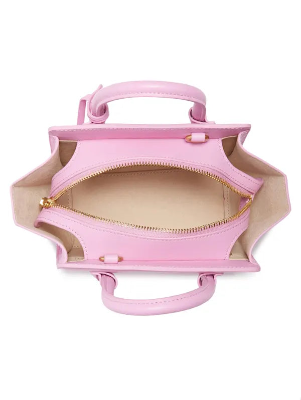 Marciano Merava leather mini satchel-Pink