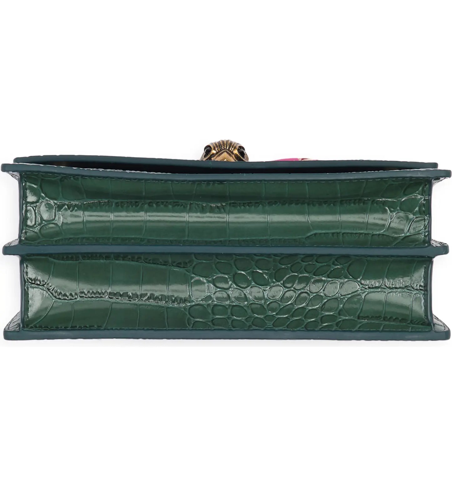 Kurt Geiger Midi Shoreditch Croc Embossed Crossbody bag-Green - Premium  from House of Glitz  - Just $165000.00! Shop now at House of Glitz 