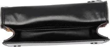 KG Mini Shoreditch Small Leather & Genuine Calf Hair Crossbody bag-Black