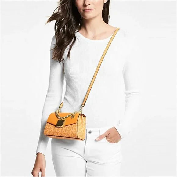 Michael kors logo Lita mini crossbody bag -Honeycomb