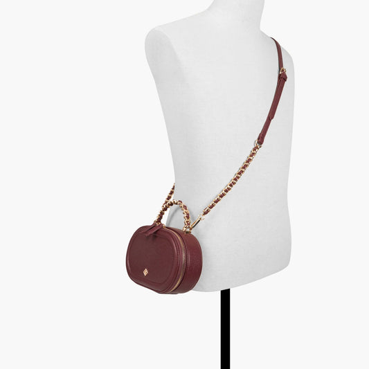 Call it Spring Leaha top handle Clutch bag -Wine