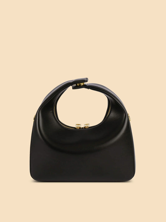 BOXED Sinbono Vienna Medium top handle bag -black