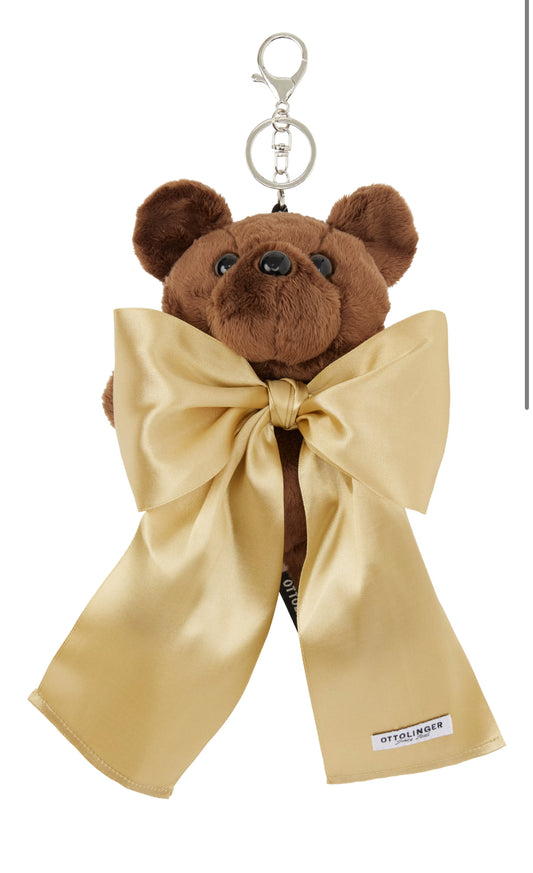 OTTOLINGER
Brown Bow Teddy Keychain