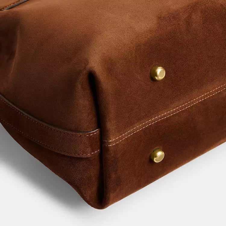 PREORDER BOXED COACH Empire carryall bag 40-Brown