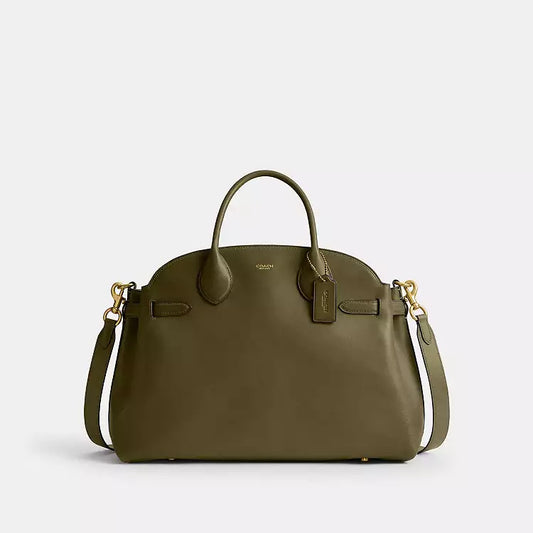 PREORDER BOXED COACH Empire vs carryall bag 40-Olive