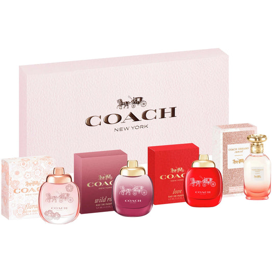 Coach Eau De Parfum 4 Piece Mini Gift Set