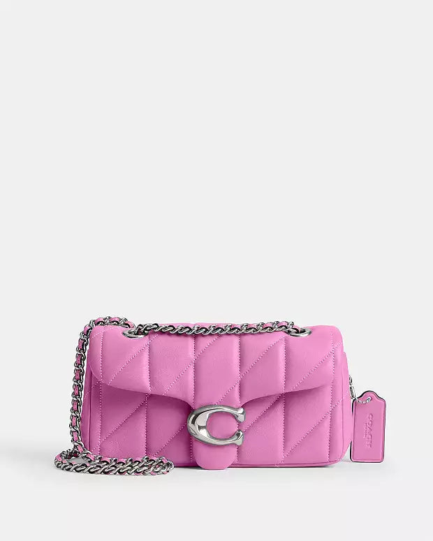 Coach Tabby Shoulder Bag 20 With Pillow Quilting- pink