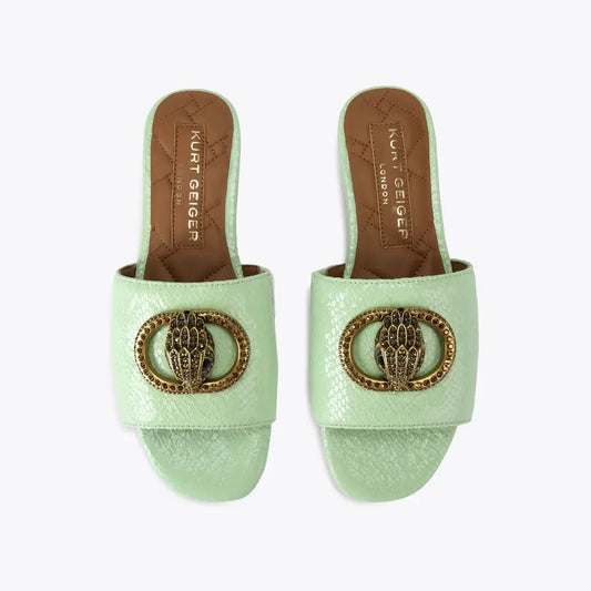 KG Chelsea Flat slippers -pale green