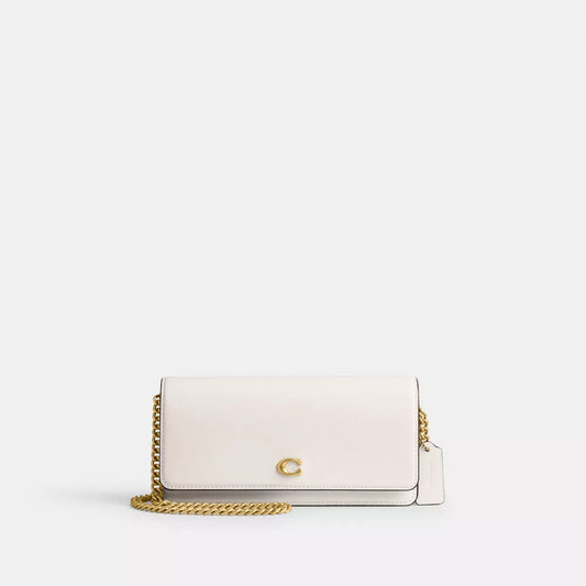COACH 
Evie Long Crossbody Wallet With Chain