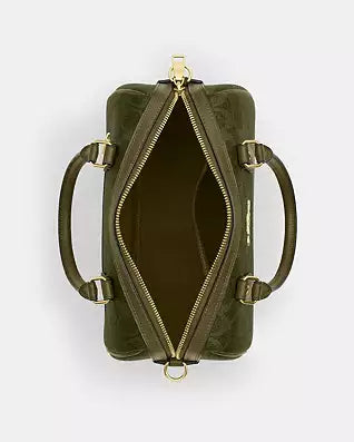 PREORDER Coach Midi Rowan Satchel bag-Green