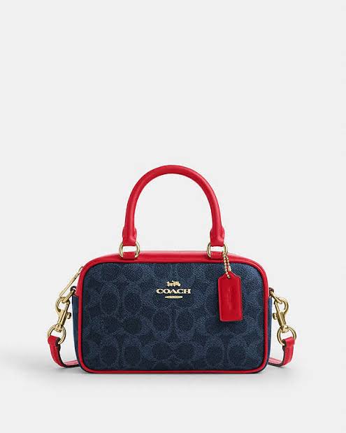 PREORDER Coach Satchel crossbody bag in signature canvas