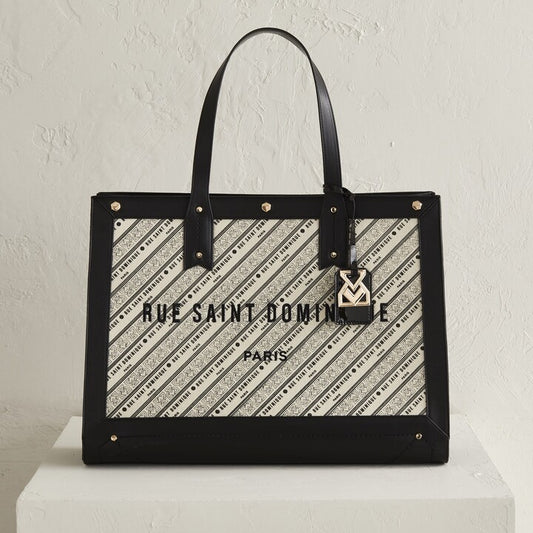 River Island RSD Cream woven Shopper bag