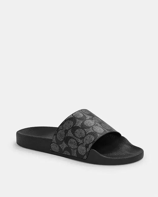 Uli sport slide Slippers in signature canvas