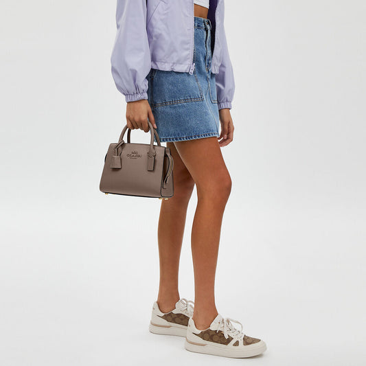 Coach Andrea Midi Carryall bag -Dark Stone