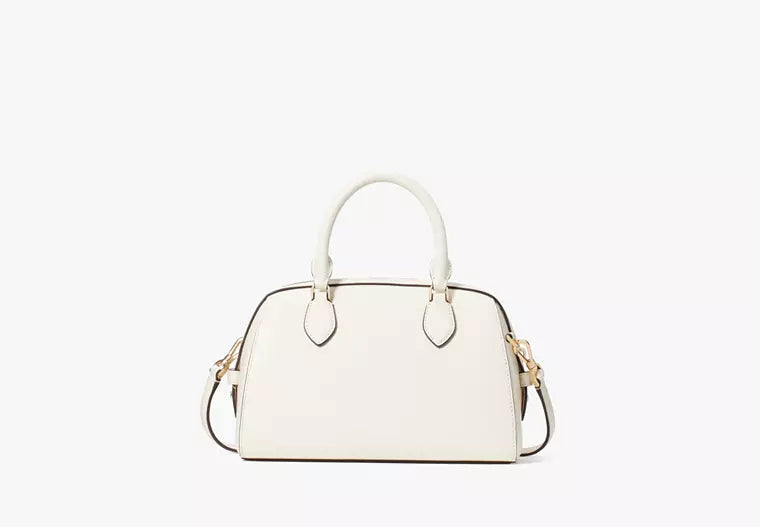 Kate Spade Madison Saffiano Leather Duffle Crossbodybag- Meringue