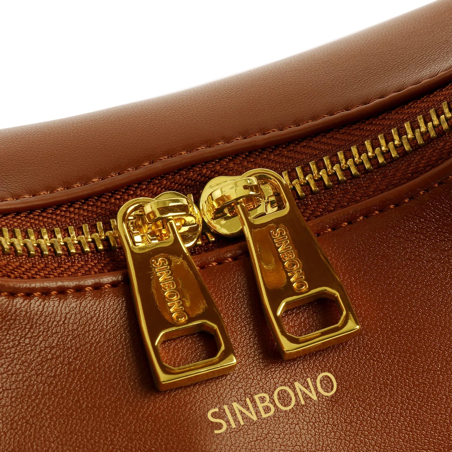 Sinbono Vienna Mini Top Handle Crossbody Bag -Brown