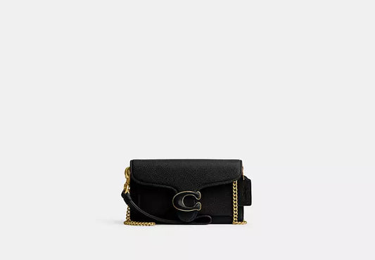 BOXED Coach Tabby Crossbody Wristlet bag -Black