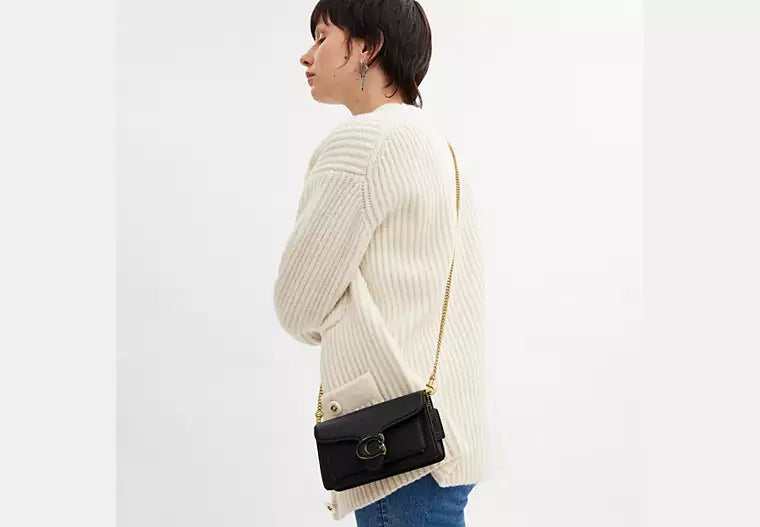 PREORDER BOXED Coach Tabby Crossbody Wristlet bag -Black