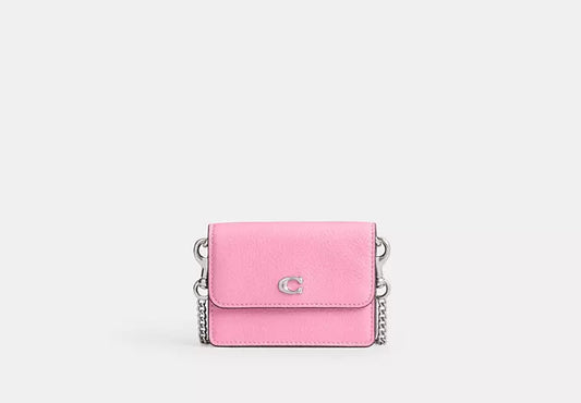 Coach Micro Mini crossbody bag-Pink