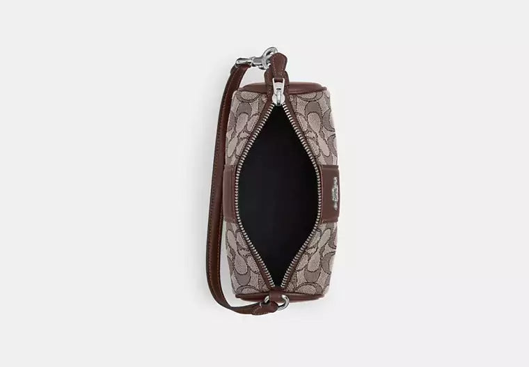 Nolita Barrel Bag In Signature Jacquard