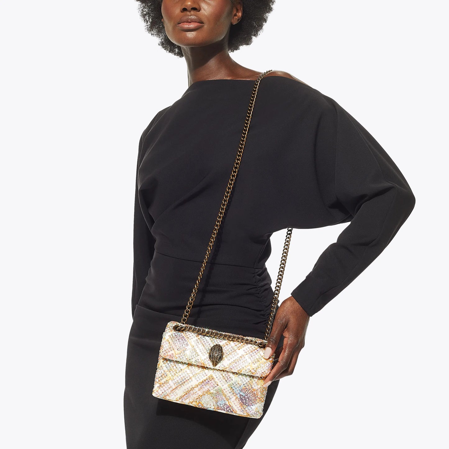 KG Mini Fabric Kensington bag-cream