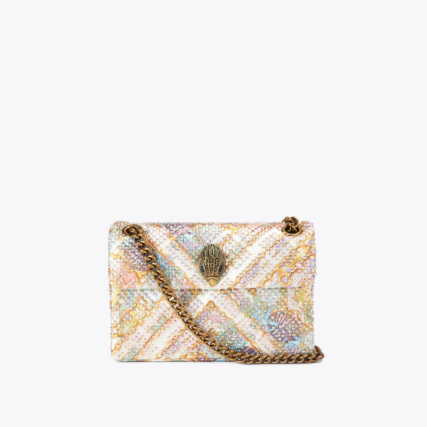 Kurt Geiger Mini Fabric Kensington bag-cream