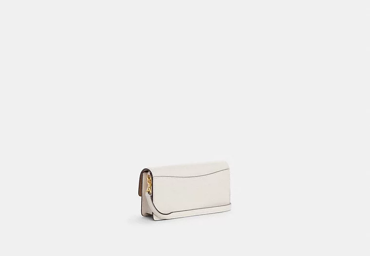 Coach Eliza Small Flap Crossbody bag-Chalk