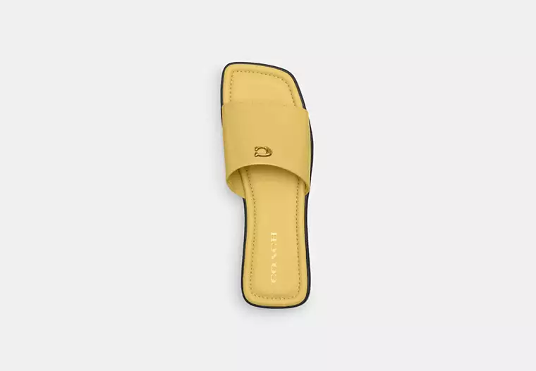Florence Slippers- Yellow