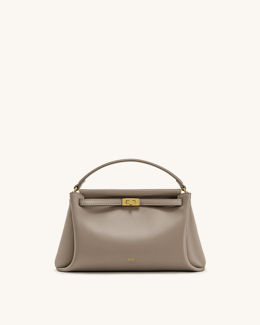 PREORDER BOXED JW PEI Carmen Top Handle Bag - Apricot