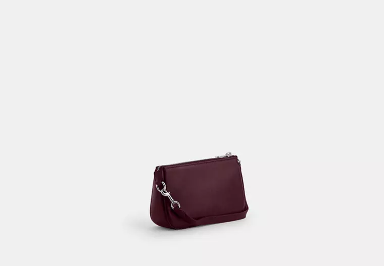 Boxed Coach Nolita 19 And Nolita Bag Charm Set-Dark Wine