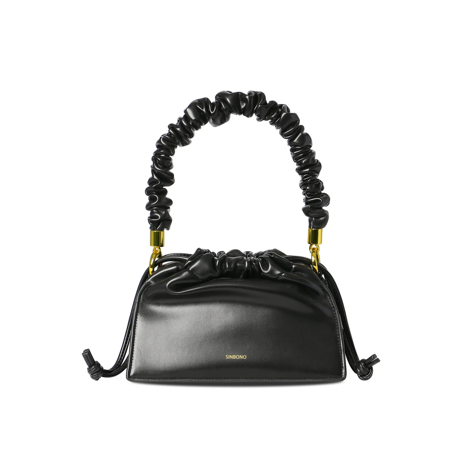 Sinbono Drawstring handbag-Black