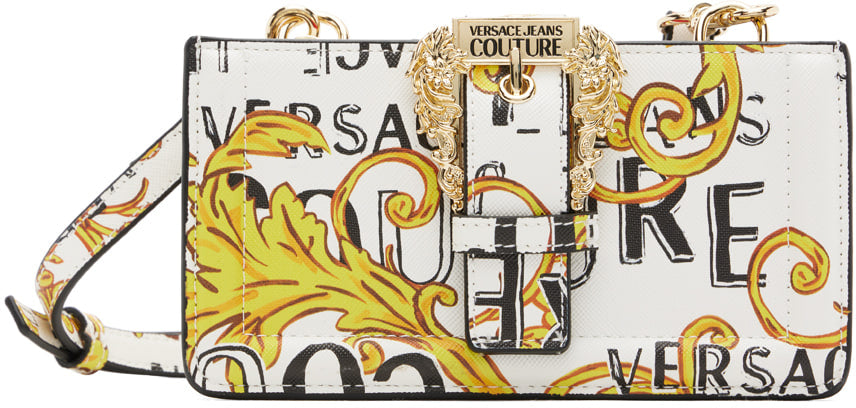 Versace Jeans Couture White Couture 1 Bag-Print - Premium  from House of Glitz  - Just $115000.00! Shop now at House of Glitz 