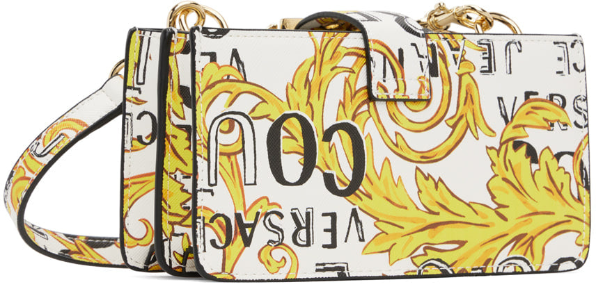 Versace Jeans Couture White Couture 1 Bag-Print - Premium  from House of Glitz  - Just $115000.00! Shop now at House of Glitz 