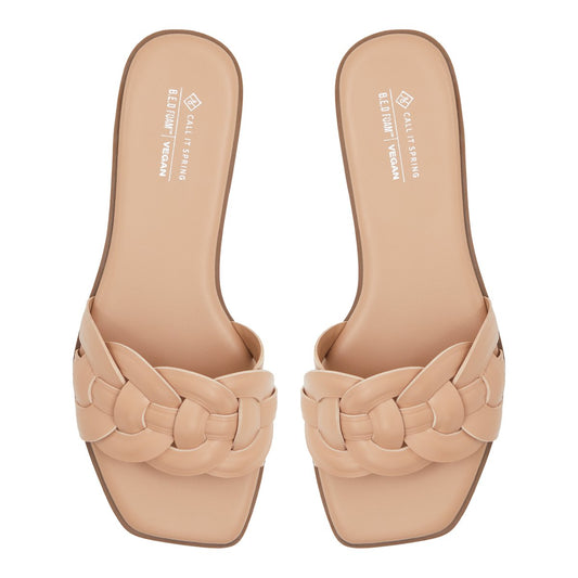 Call it Spring Melina Slippers -Beige