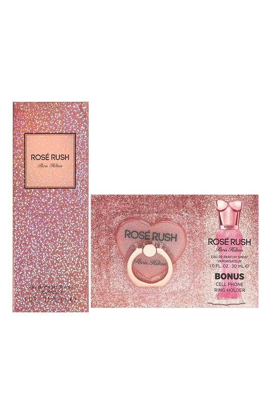 Paris Hilton Rosé Rush Eau de Parfum Spray & Cell Phone Ring Holder-Perfume