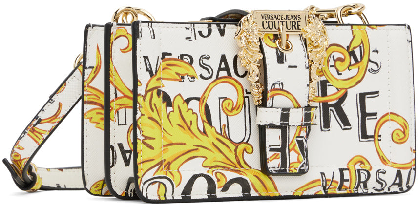 Versace Jeans Couture White Couture 1 Bag-Print - Premium  from House of Glitz  - Just $115000.00! Shop now at House of Glitz 