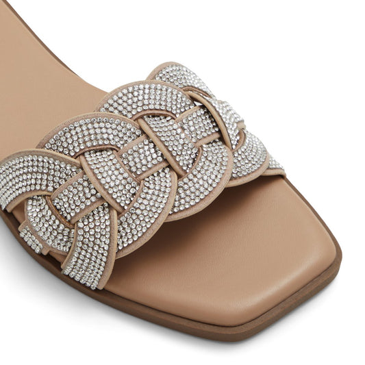 Call it Spring Melina Slippers -Studded Beige