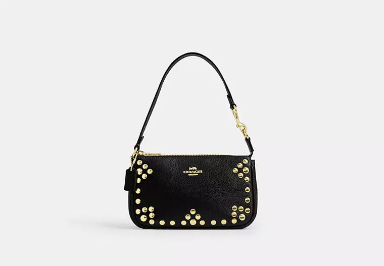 Nolita 19 Mini bag With Rivets-Black