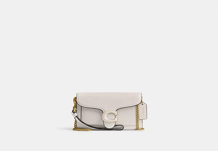 COACH Tabby Crossbody Wristlet-Chalk
