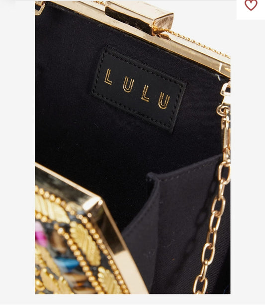 Kuku Square Studded Multi Clutch purse - Premium  from House of Glitz  - Just $38500.00! Shop now at House of Glitz 