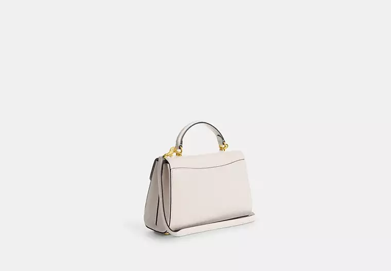 Coach Eliza Top Handle Bag-Midi Chalk