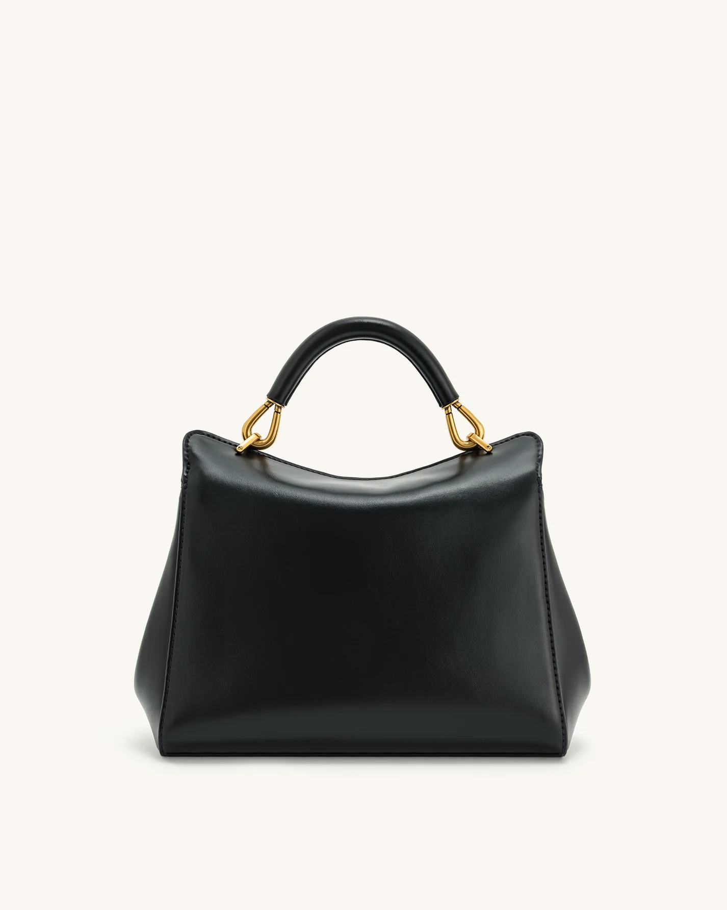 BOXED JW PEI MIDI Lucia Classic Top handle Bag-Black