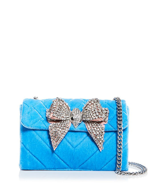 KG Medium Velvet Kensington bag