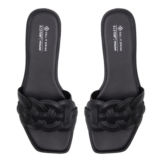 Call it Spring Melina Slippers -Black