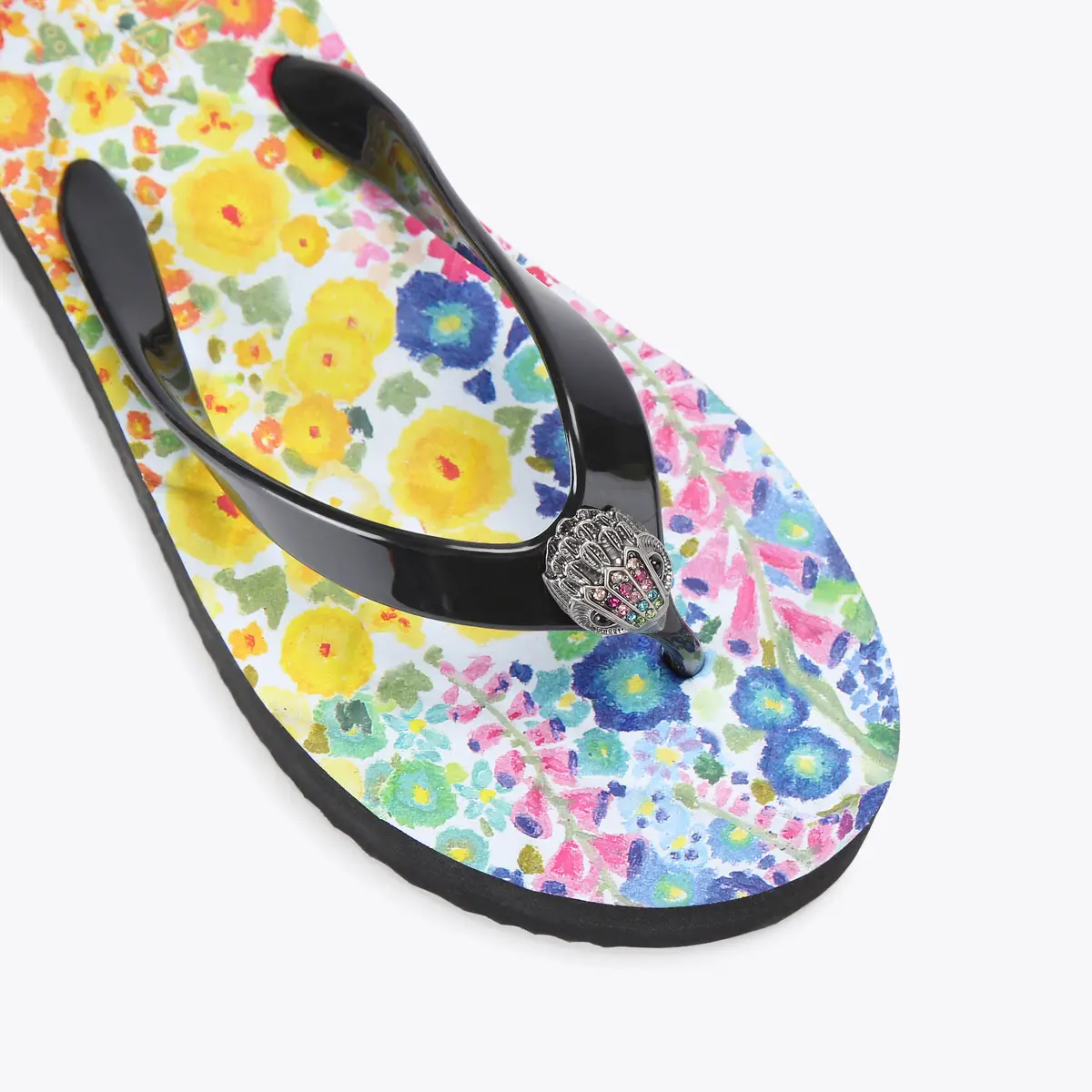 KG Kensington flip flop slippers-Black