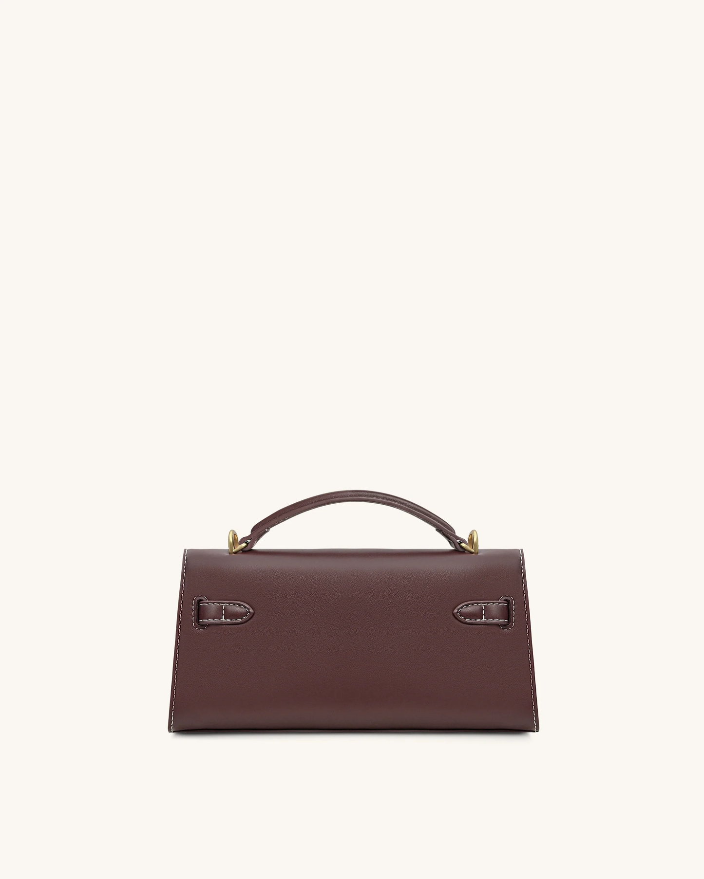 BOXED JWPEI Noor Top Handle Bag - Reddish Brown