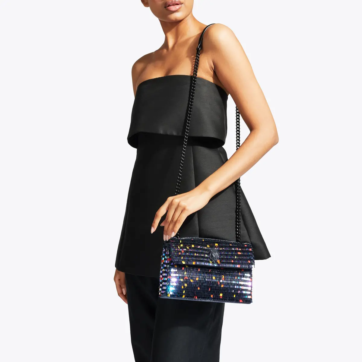 Kurt Geiger Medium Sequin kensington crossbody bag